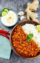 Afbeelding in Gallery-weergave laden, Vegan chana masala met rijst
