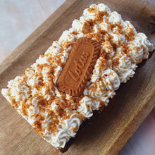 Afbeelding in Gallery-weergave laden, Vegan speculoos-ijstaart van Catch a Veg. Diepvries vegan dessert.
